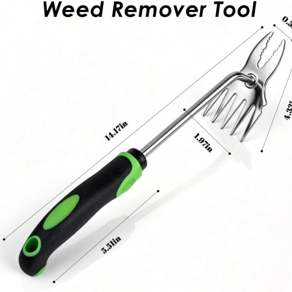 Alternative view of Weed Puller Tool, Weed Puller Hand Weeding Tool, Weeder Tool, Weed Remover Tool for Garden Tools & Gardening Hand Tools, Manual Dandelion Root Remover, Ergonomic Handle for Lawn Yard