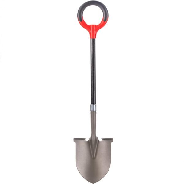 Carbon Steel Shovel, Red