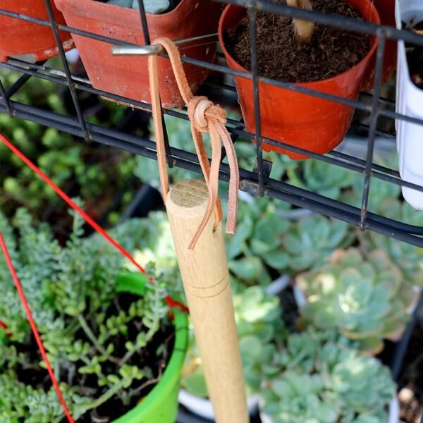 Alternative view of 15" Gardeners Claw Rake | Military Grade Steel 6 Tines and Prime Wood Japanese Ninja Claw Garden Rake or Cultivator for Perfect Pulverized and Aerated Soil, Ergonomic Wooden Handle for Firm Grip