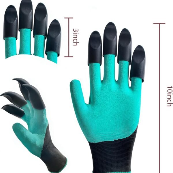 Alternative view of Gardening Gloves with Claw,Planting Waterproof Gardening Gloves,for Digging in The Garden,